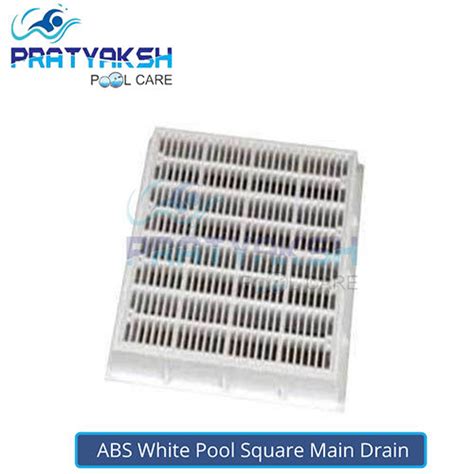 Swimming Pool Abs White Pool Square Main Drain Size Different Size At