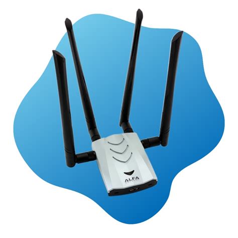 ALFA AC1900 WiFi Adapter - 1900 Mbps 802.11ac Long-Range Dual Band USB ...