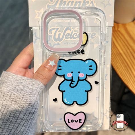 การตนนารกชางรกสายคลองใสนม เคส Infinix Hot i i Play Smart Tecno