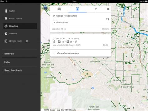 google maps  ipad