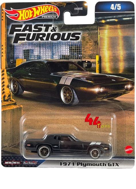 Машинка Hot Wheels Premium Fast And Furious 1971 Plymouth Gtx Premium Хот Вилс Премиум