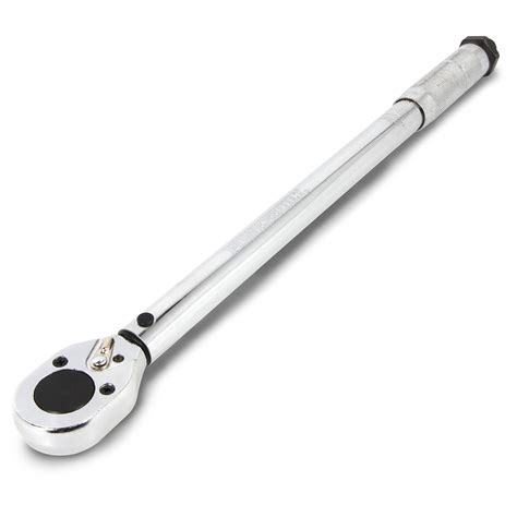 Powerbuilt 1 2 Inch Drive Reversible Ratchet Micrometer Torque Wrench