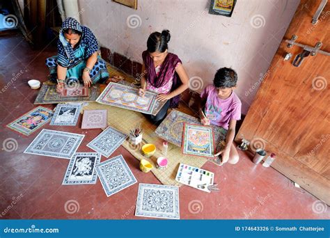 Odia Art at Odisha Village India. Editorial Photo - Image of festive ...