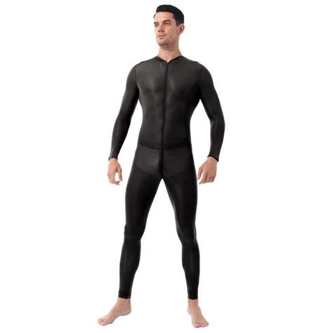 Yoojia Homme Body Transparent Bodystocking Combi Nuisette Sexy Sous V Tement De Nuit Lingerie