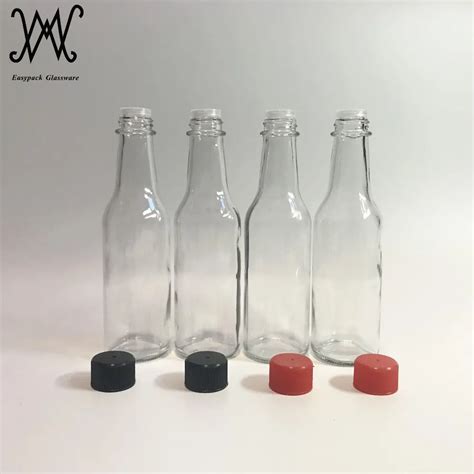 Oz Hot Sauce Glass Bottle Leak Proof Dripper Insert