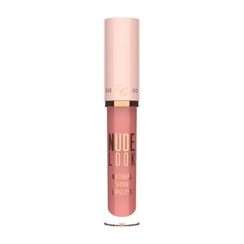 Golden Rose Lips Lipgloss Nude Look Natural Shine Lipgloss