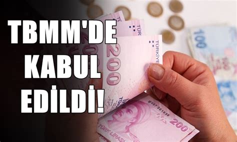 TBMM DE KABUL EDİLDİ Pes24