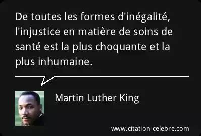 Citation Martin Luther King Sante De Toutes Les Formes D In Galit L