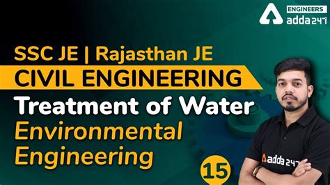 Treatment Of Water Environmental Civil Engineering Ae Ssc Je