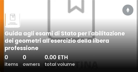 Guida Agli Esami Di Stato Per L Abilitazione Dei Geometri All Esercizio