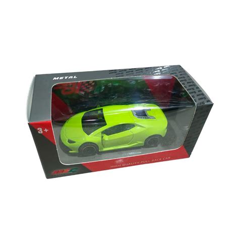 Carro Esportivo Miniatura Lamborghini Huracan Verde Escala 1 43 6843