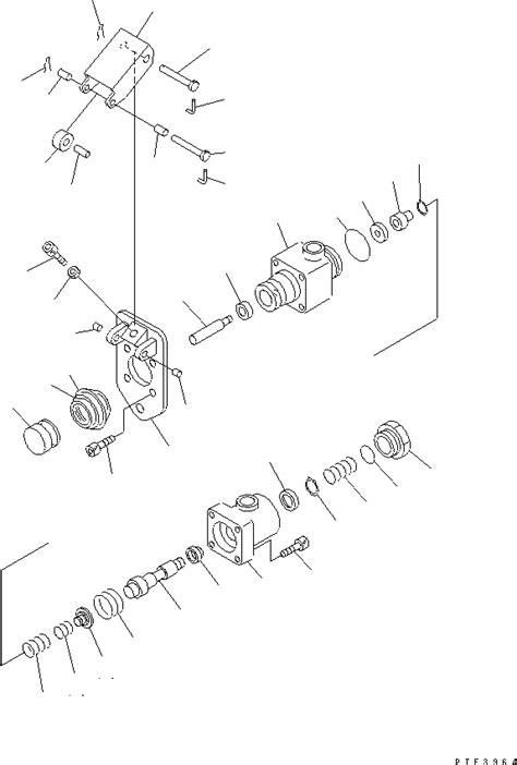 MY882 8352 00 Komatsu Forklift CYLINDER ASS Y