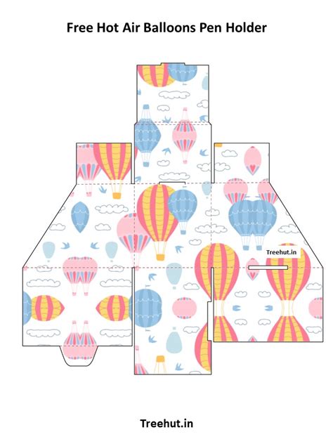 Free Hot Air Balloons Bulletin Board Decorations And Craft Printables