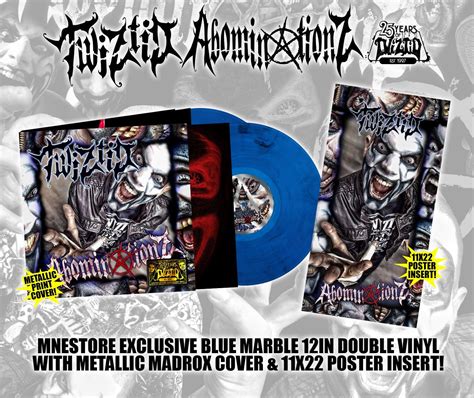 Twiztid Abominationz 25 Years Of Twiztid Edition Vinyl Record