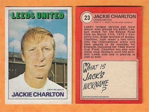 Leeds United Jack Charlton 23