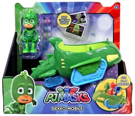 Disney Junior PJ Masks Gekko-Mobile Vehicle Figure Just Play - ToyWiz