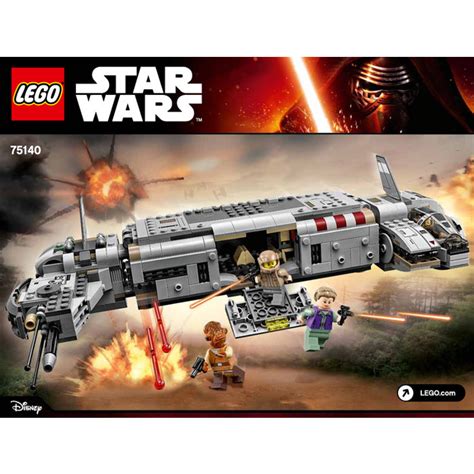 LEGO Resistance Troop Transporter Set 75140 Instructions | Brick Owl ...