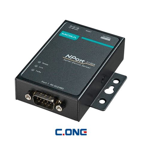 مبدل سریال یک پورت صنعتی موگزا مدل NPort 5130A-T - شرکت سیوان