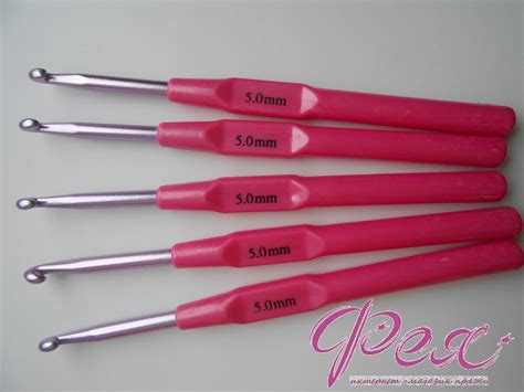 Крючок для Вязания с Пластиковой Ручкой № 5 — Купить Недорого на Bigl ...