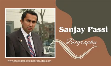 sanjay passi net worth age wife biography career