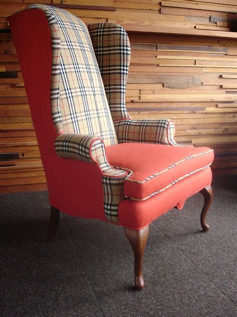 How To Reupholster A Wingback Chair With Wood Trim Imposing Logbook