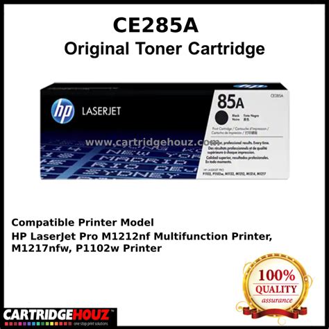 Genuine Original Hp Ce285a 85a 16k Pgs Toner For Hp Laserjet