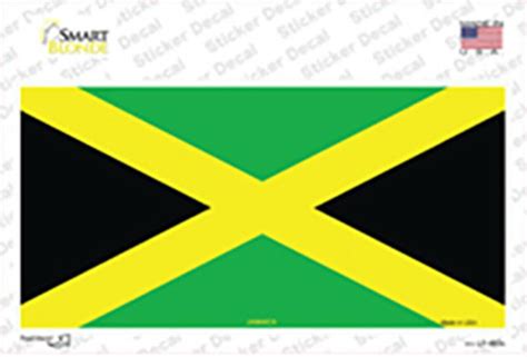 Jamaica Flag Sticker Decal