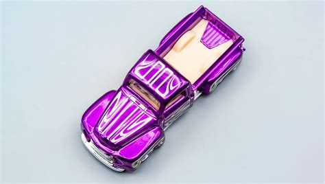 Hot Wheels Ford F Super Treasure Hunt Sth Hot Trucks Gtd Purple