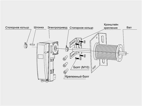 Комплект привода для секционных ворот Shaft-150KIT: купить в Москве