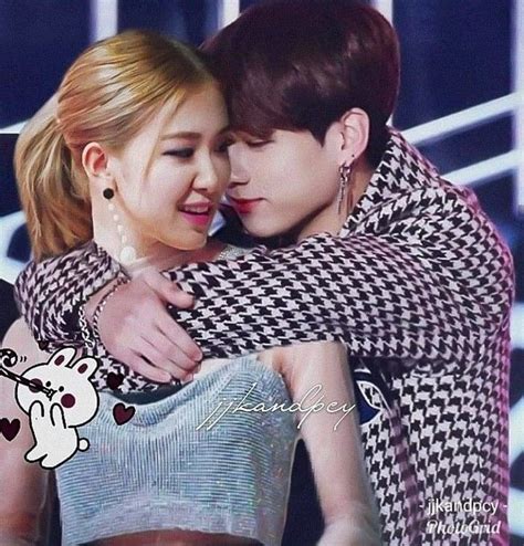 Rosekook Rosé Jungkook Kpop Couples Bts Girl Rose Icon