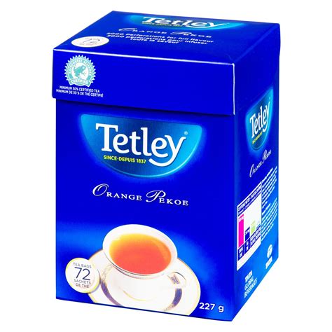 Tetley Orange Pekoe Tea 72 Tea Bags Quecan Distribution