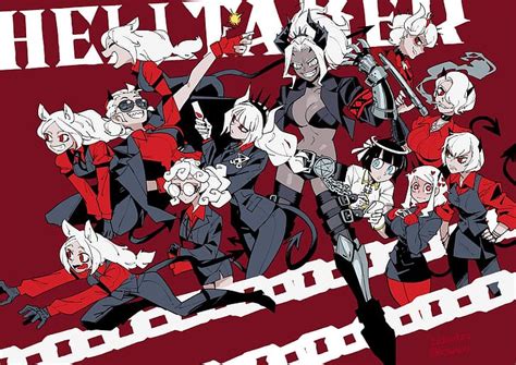Anime Girls Helltaker Hd Wallpaper Wallpaperbetter