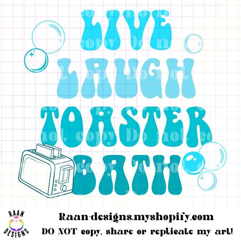 Live Laugh Toaster Bath – RAAN Designs