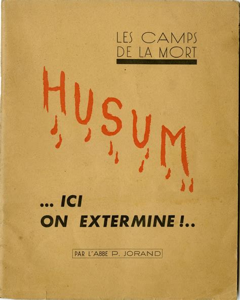 A rare publication about the horrors of the Husum-Schwesing death camp