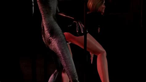 Busty D Babe Getting Fucked Hard By A Monster Tentacle