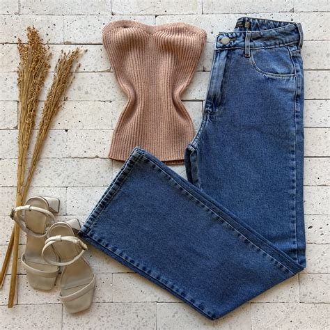 BLUSA MODAL CANELADO TOMARA QUE CAIA NUDE Dondoca Moda Feminina