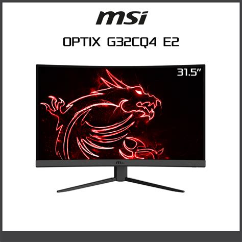 MONITOR (จอมอนิเตอร์) MSI OPTIX G32CQ4 E2 Curved Gaming Monitor ประกัน ...