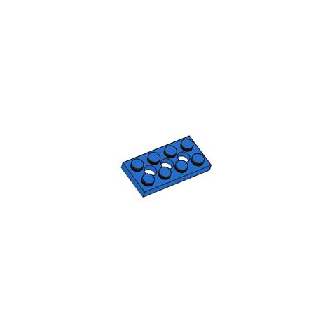 Lego Blue Technic Plate X With Holes Brick Owl Lego