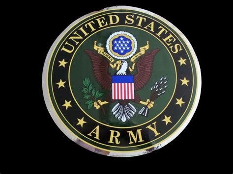 Us Military Army Crest Logo Oversized Large Window Decal Sticker 12