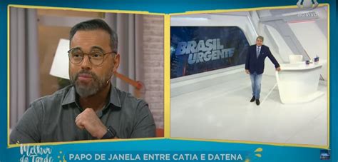 Datena Banca Cupido Mas Tenta Arrumar Namorada Para Jornalista Gay