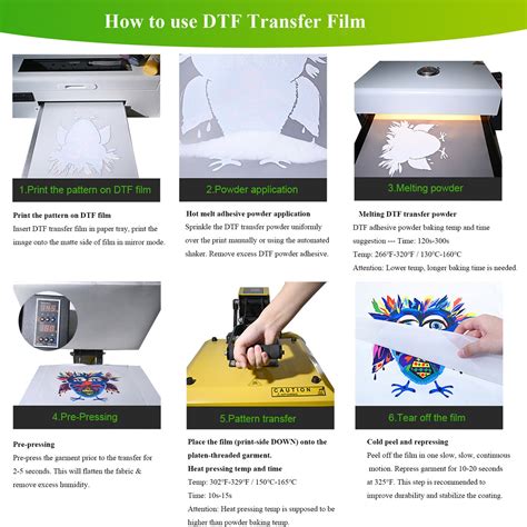 Cendale Dtf Transfer Film Sheets Double Sided Matte Clear Etsy