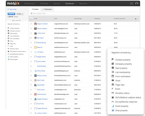 Hubspot Lists at William Christy blog