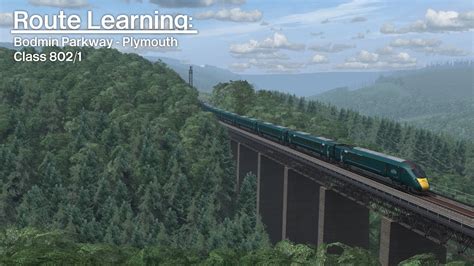 Train Simulator Route Learning Bodmin Parkway To Plymouth Youtube