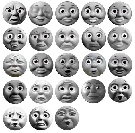 Thomas The Tank Engine Face Sheet 20 By Jk0424 On Deviantart