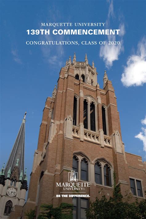 Marquette University Commencement Program 2020 By Marquette University