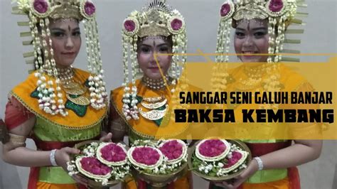 Traditional Banjar Dance Baksa Kembang Sanggar Seni Galuh Banjar