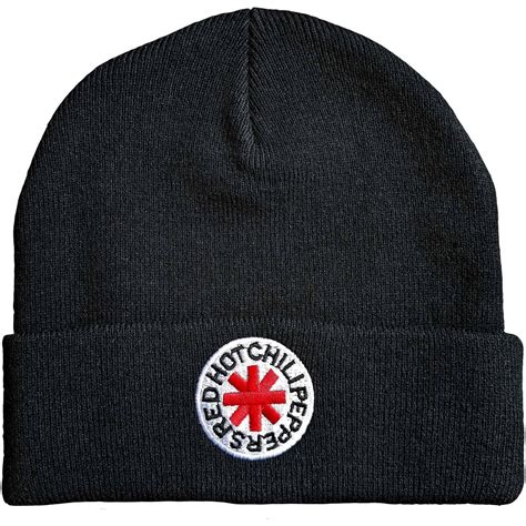 Red Hot Chili Peppers Unisex Beanie Hat Classic Asterisk Red Rabbit Trendovska Trgovina