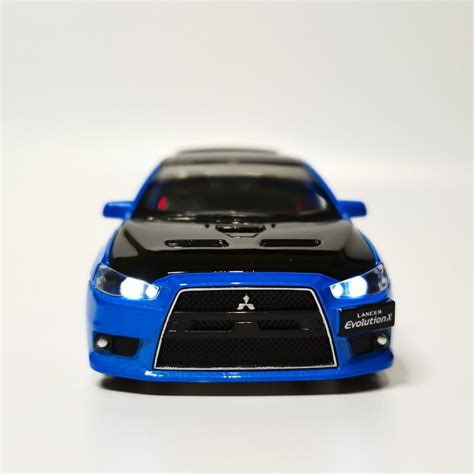 1:32 Mitsubishi Evo X Toy Car Model Diecast with Box, Hobbies & Toys ...