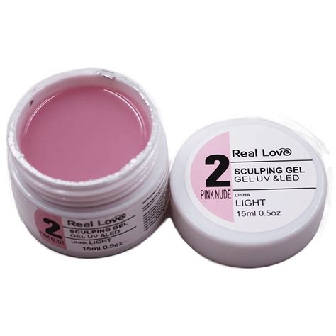 GEL REAL LOVE 2 PINK NUDE 15G LINHA LIGHT Império das Unhas