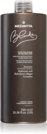 Medavita Blondie Extra Cool Blonde maska na vlasy pro studené odstíny blond notino cz